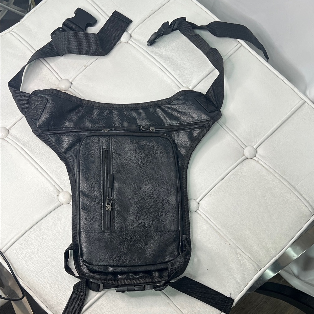 Black leg Bag , biker style 😎